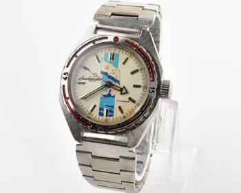 Vintage Soviet Vostok Amphibia Albatros mechanical wristwatch