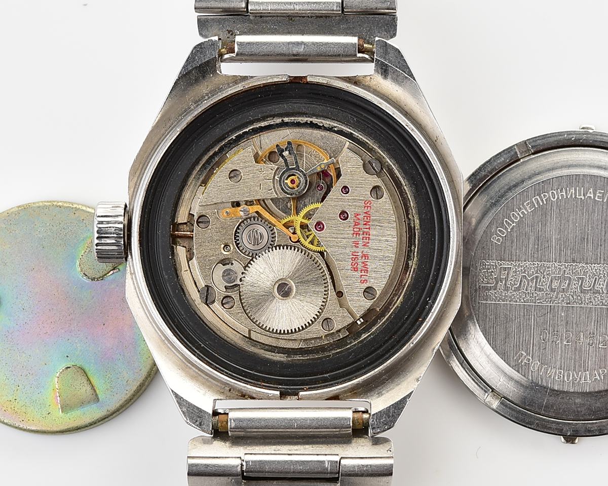 Vintage soviet Vostok Amphibia Albatros mechanical wristwatch