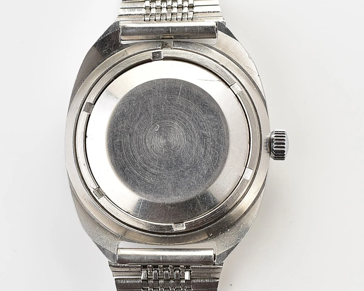 Poljot "55G"(Aeroflot) automatic mechanical watch in stainless steel body