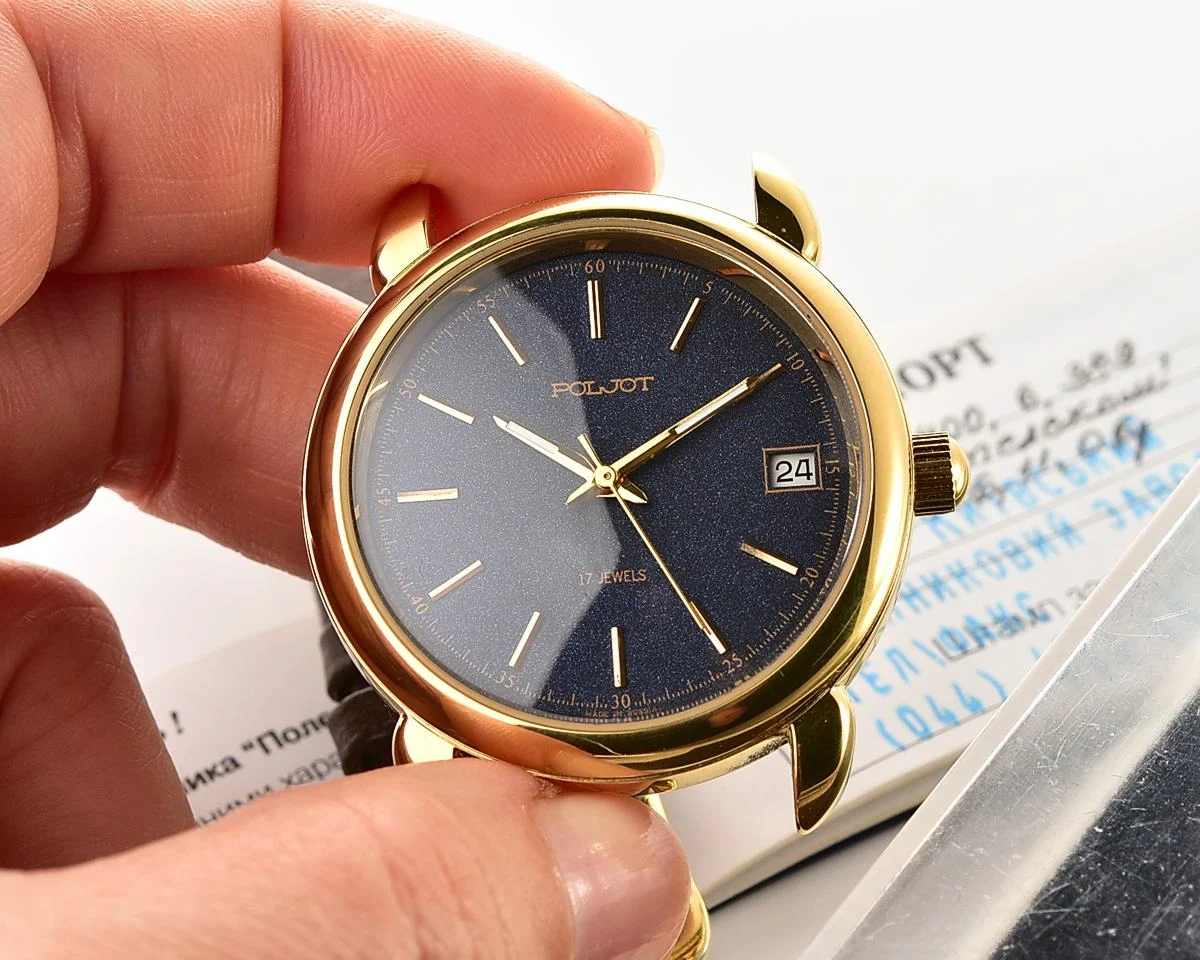 TIME CAPSULE: 🇺🇦Ukrainian made Poljot (Kleynod) wristwatch - New Old Stock (NOS)!