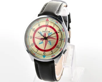 Soviet mechanical Raketa Compass Rose mechanical wristwatch