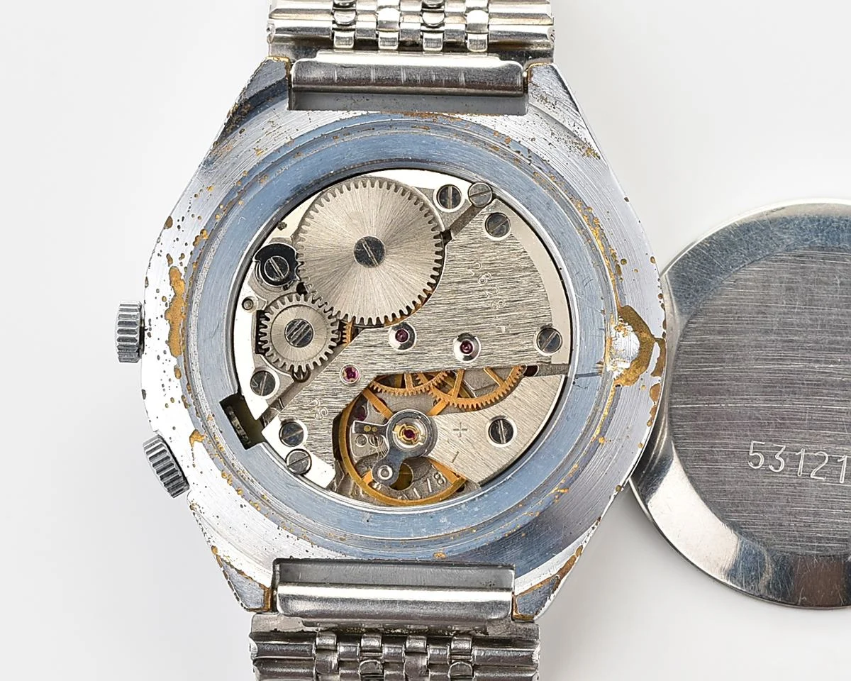 Soviet Raketa perpetual calendar vintage mechanical watch