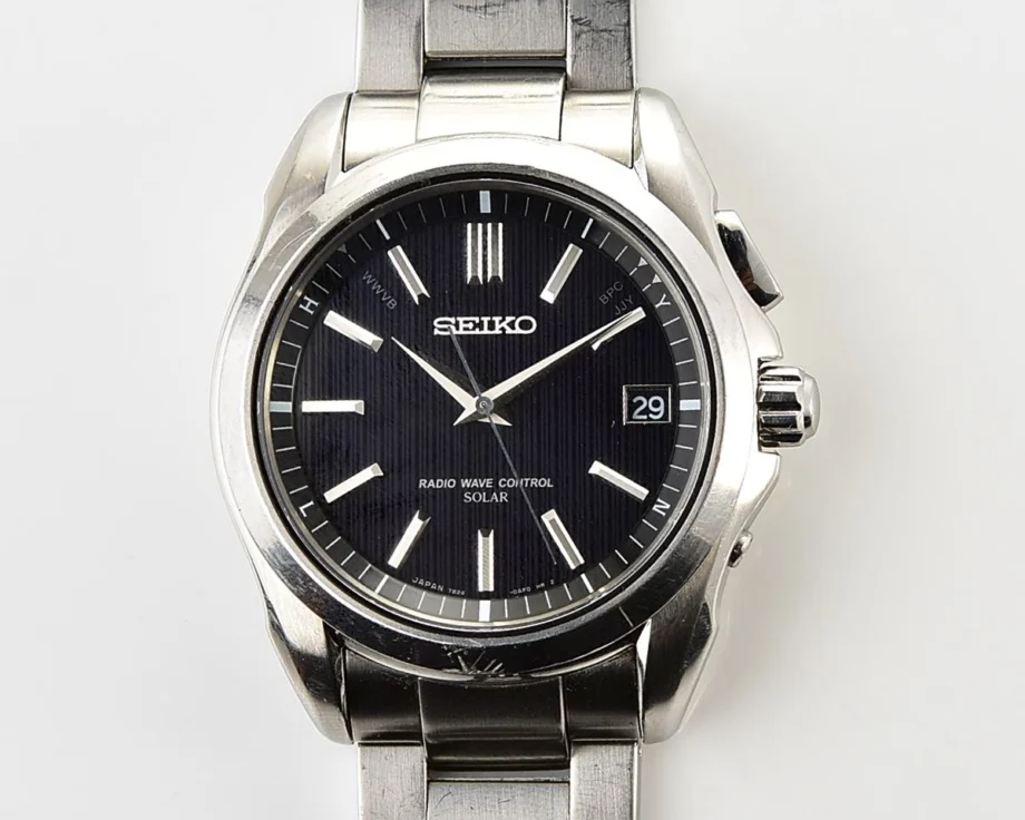 時計 SEIKO BRIGHTZ RADIO WAVE CONTROL SOLAR The Seiko Brightz 