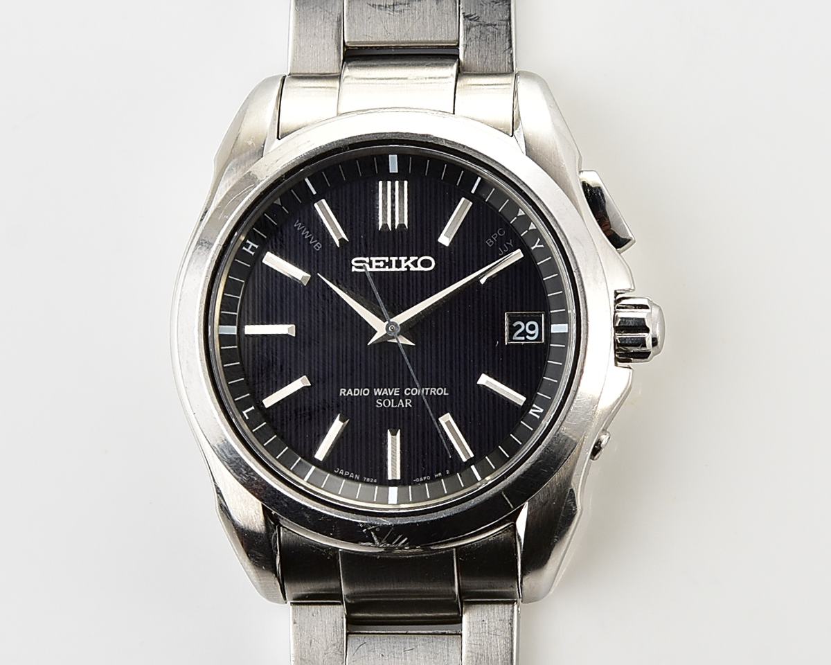 The Seiko Brightz "Radio Wave Control" JDM Exclusive - light-powered watch with automatic atomic time synchronization