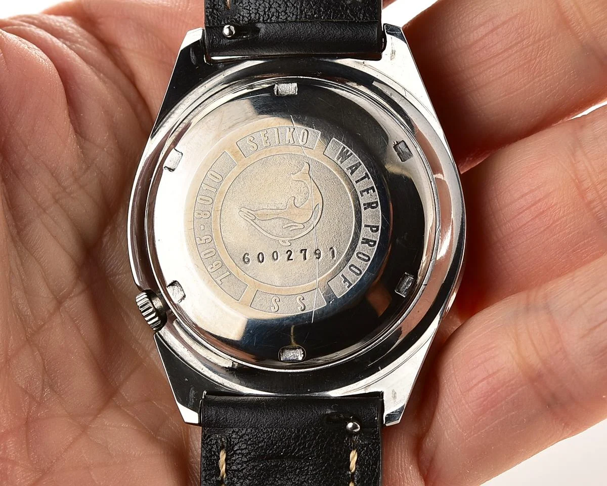 Vintage Seiko Sportsmatic Deluxe with Sunburst Silver Dial from October 1966
