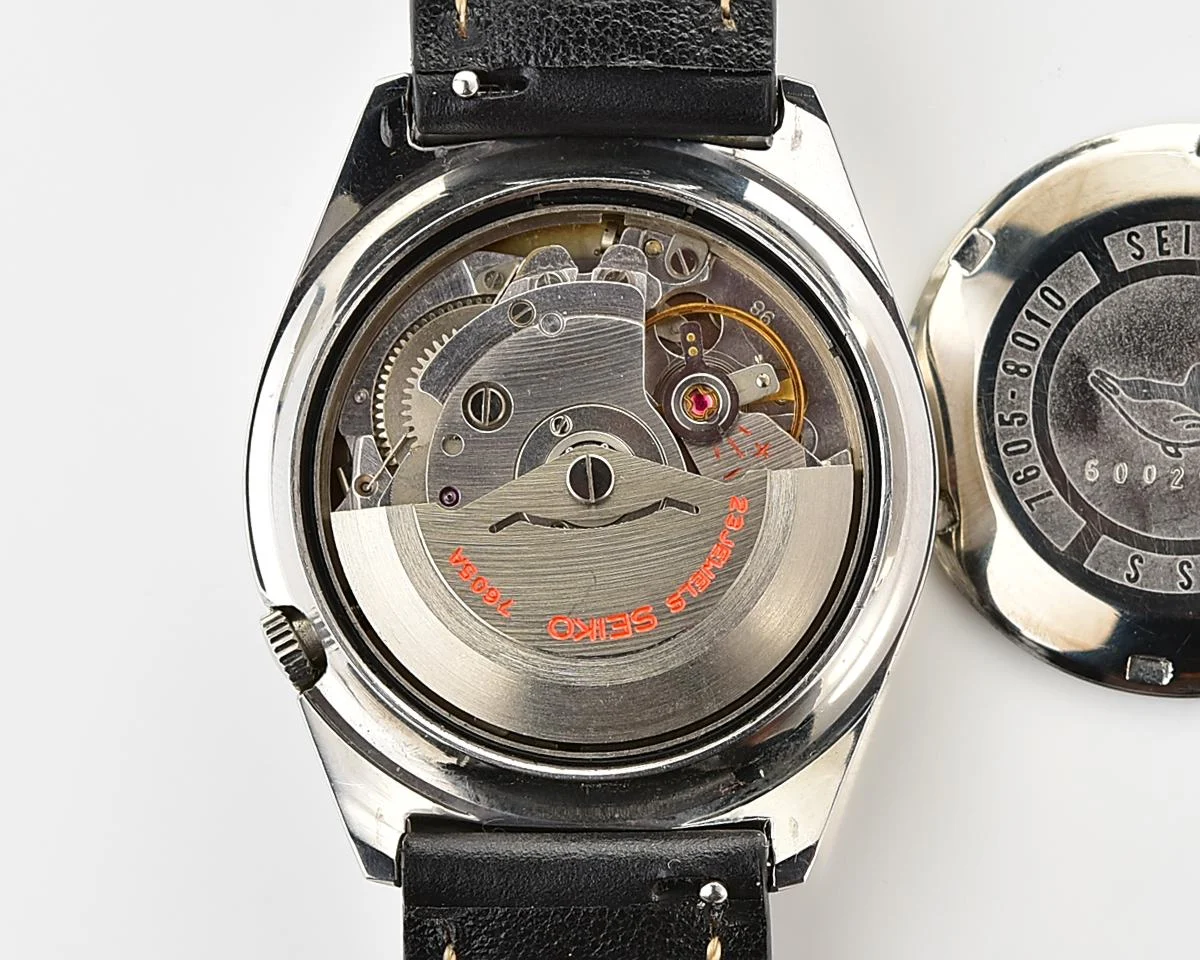 Vintage Seiko Sportsmatic Deluxe with Sunburst Silver Dial from October 1966