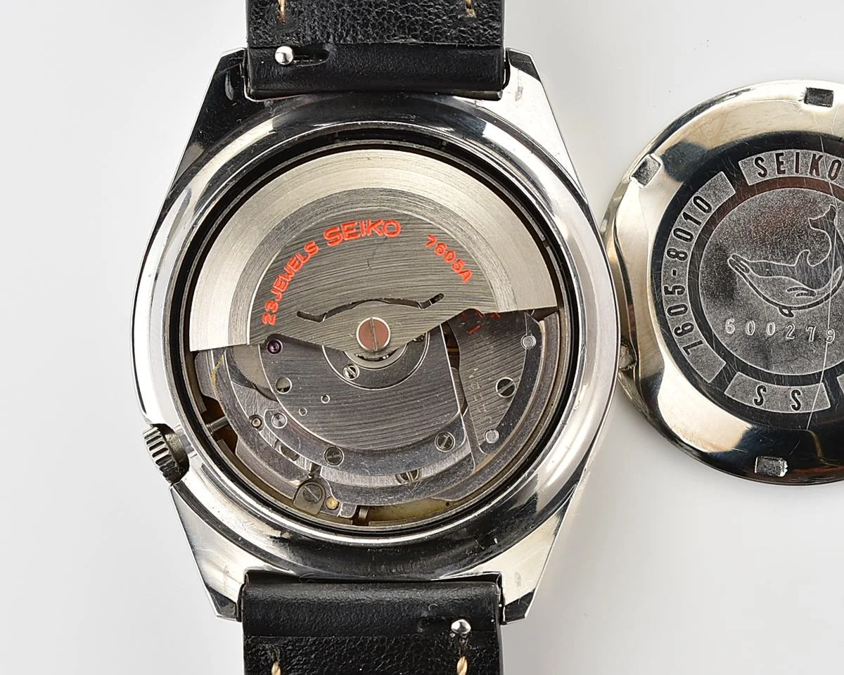 Vintage Seiko Sportsmatic Deluxe with Sunburst Silver Dial from October 1966