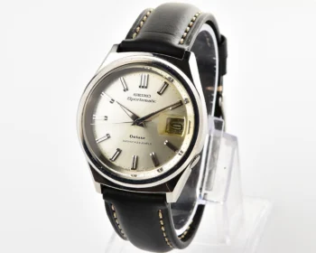 Vintage Seiko Sportsmatic Deluxe with Sunburst Silver Dial from October 1966