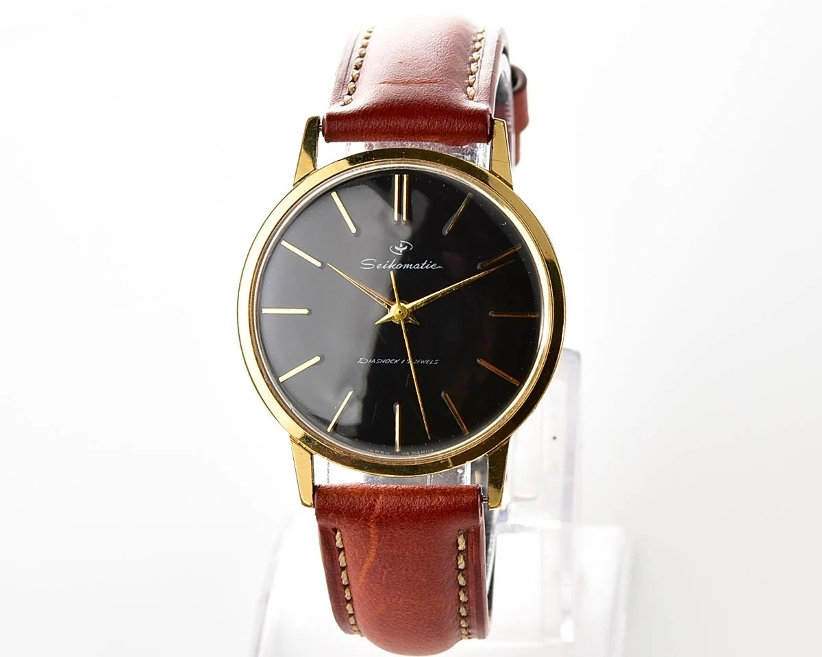 Seiko Seikomatic Diashock 17 jewels vintage automatic mechanical watch from September 1960