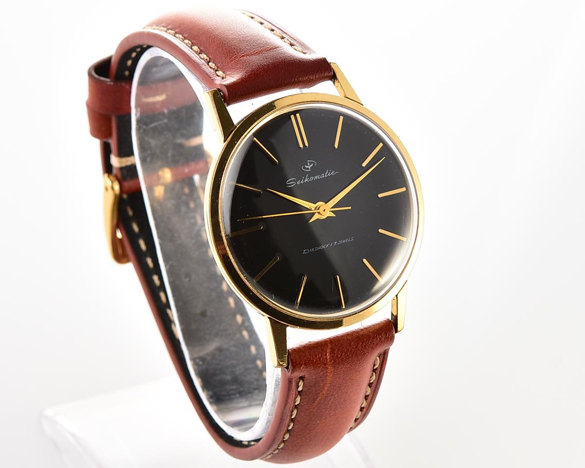 Seiko Seikomatic Diashock 17 jewels vintage automatic mechanical watch from September 1960