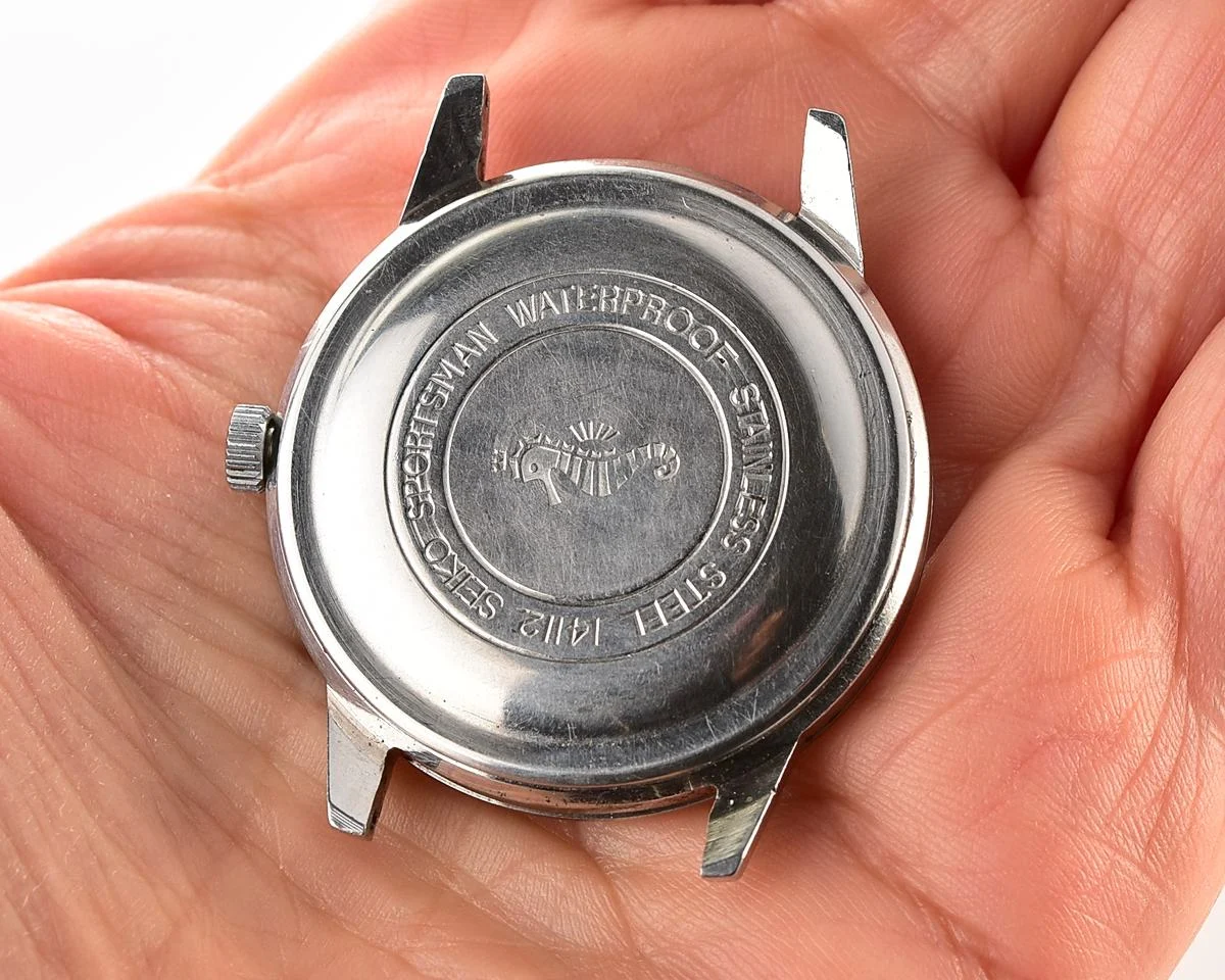 Vintage Seiko Sportsman Calendar ‘Seahorse’ with Classic Sunburst Dial from June 1963