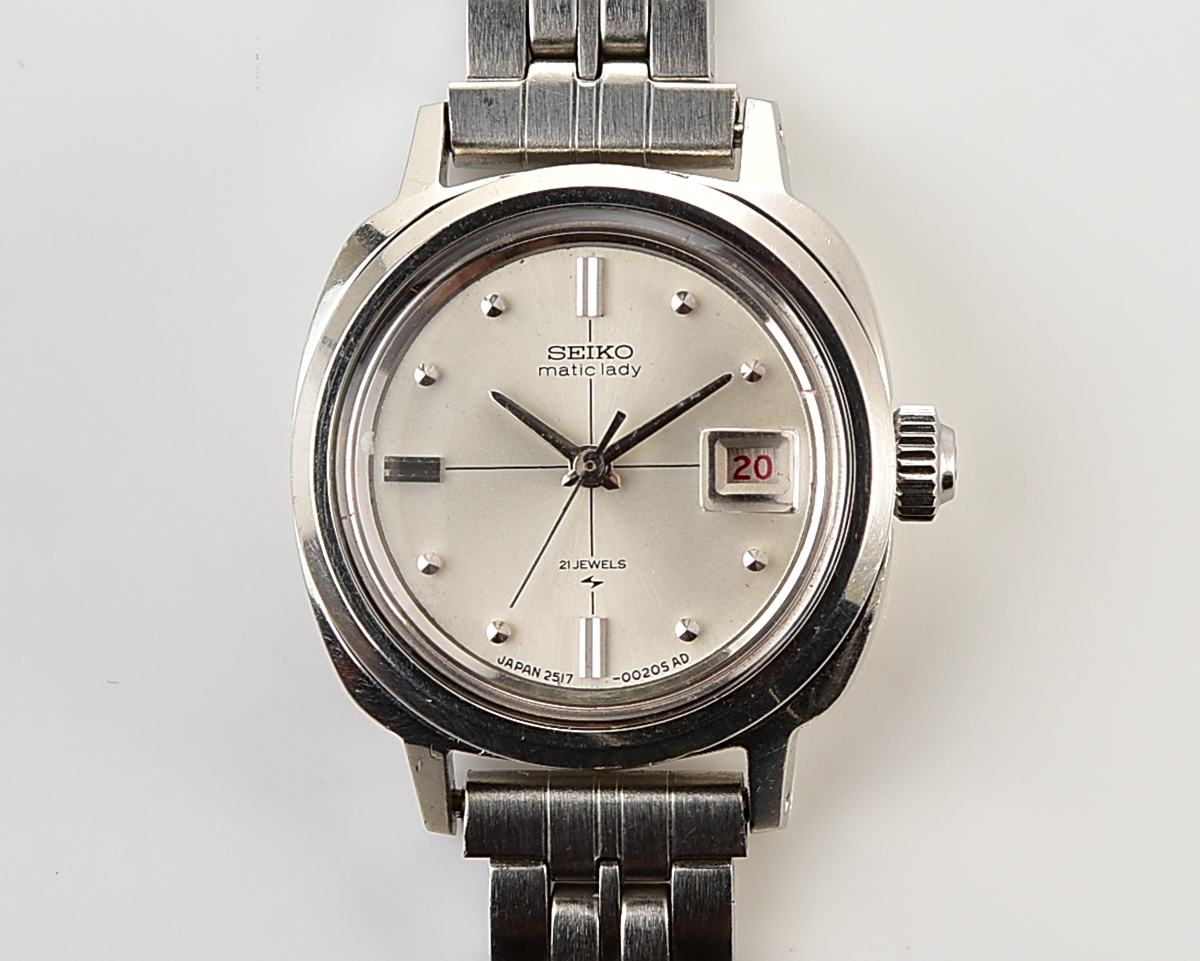 Vintage Seiko Matic Lady – Silver Dial Automatic for ladies from June 1968