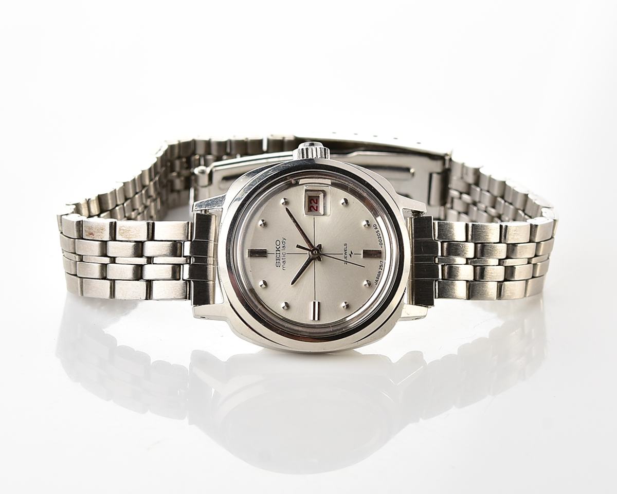 Vintage Seiko Matic Lady – Silver Dial Automatic for ladies from June 1968