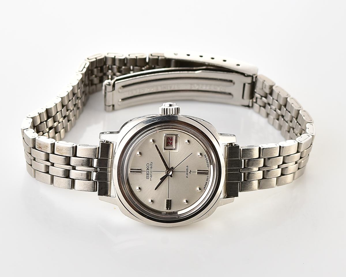 Vintage Seiko Matic Lady – Silver Dial Automatic for ladies from June 1968