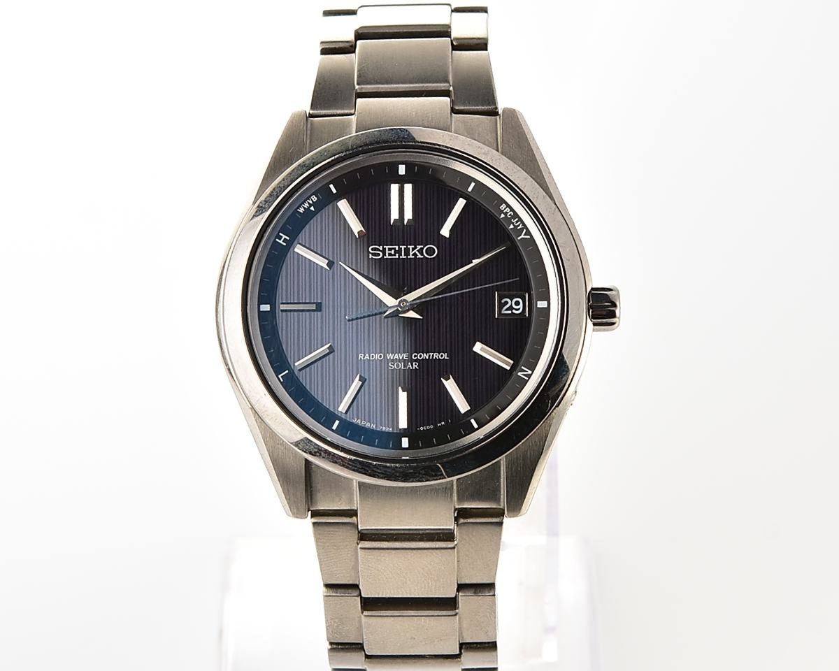 The Seiko Brightz Titanium “Radio Wave Control” JDM Exclusive – light-powered watch with automatic atomic time synchronization