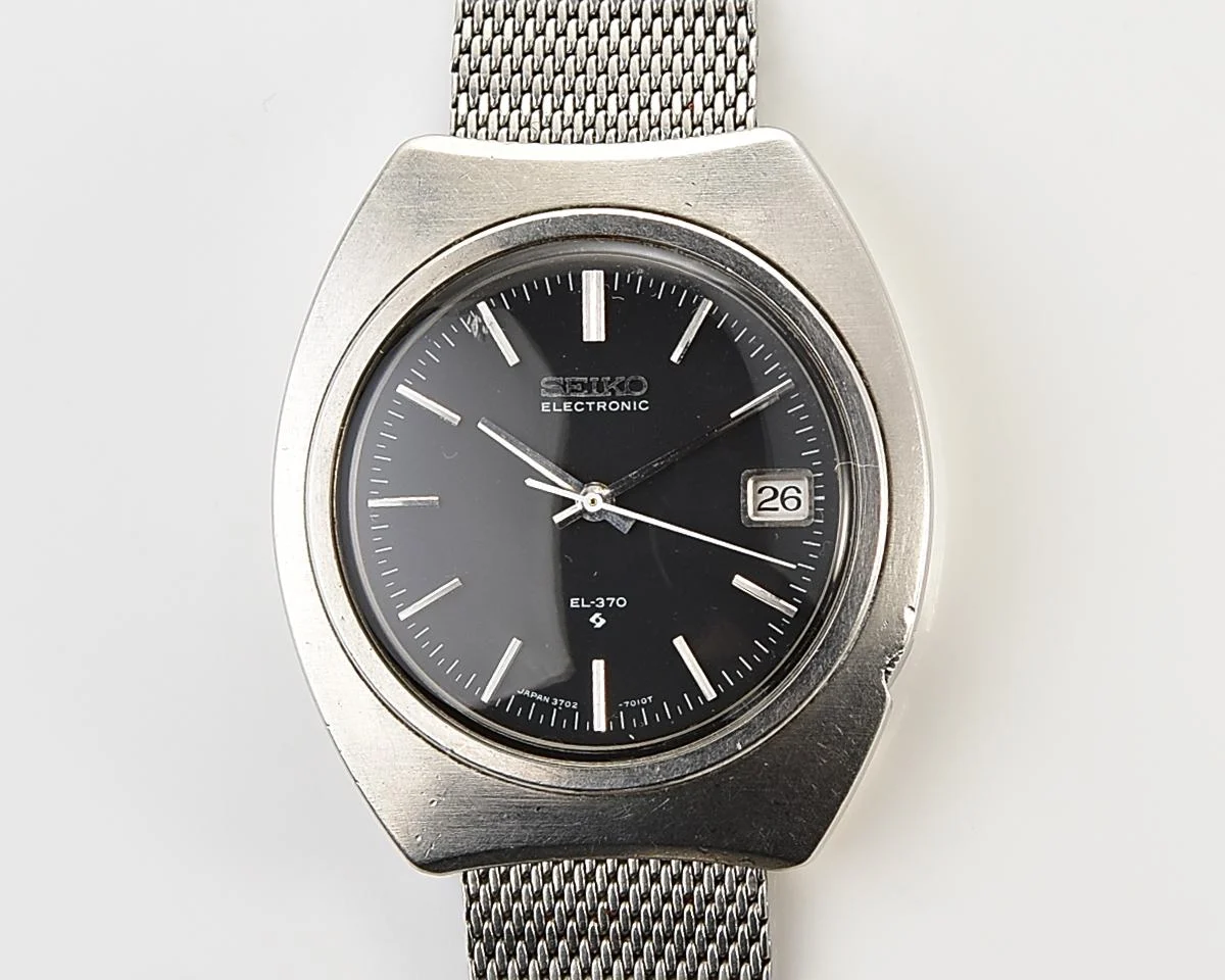 Vintage Seiko EL-370 Electronic - Transitional Electro-Mechanical watch from March 1971