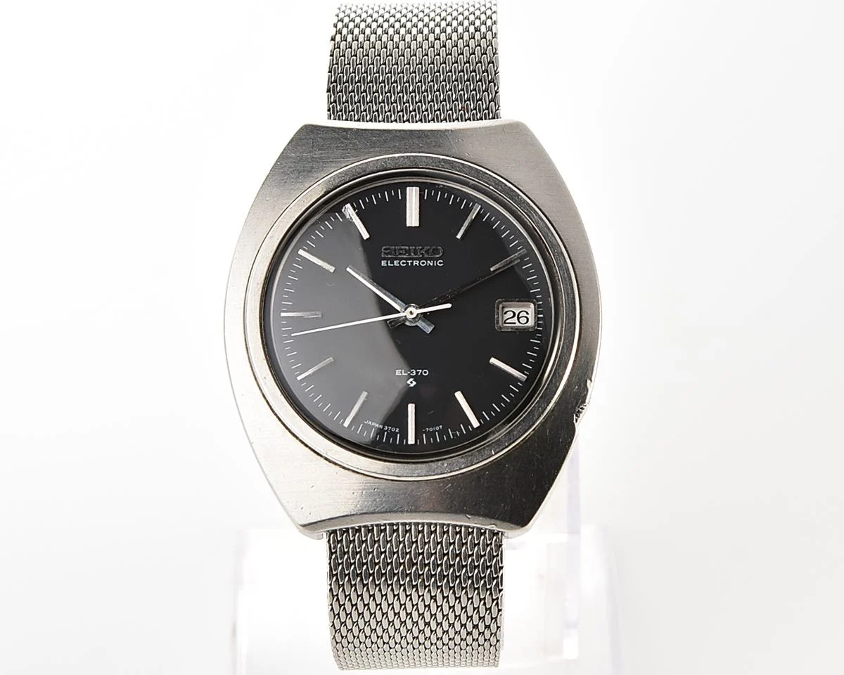 Vintage Seiko EL-370 Electronic - Transitional Electro-Mechanical watch from March 1971