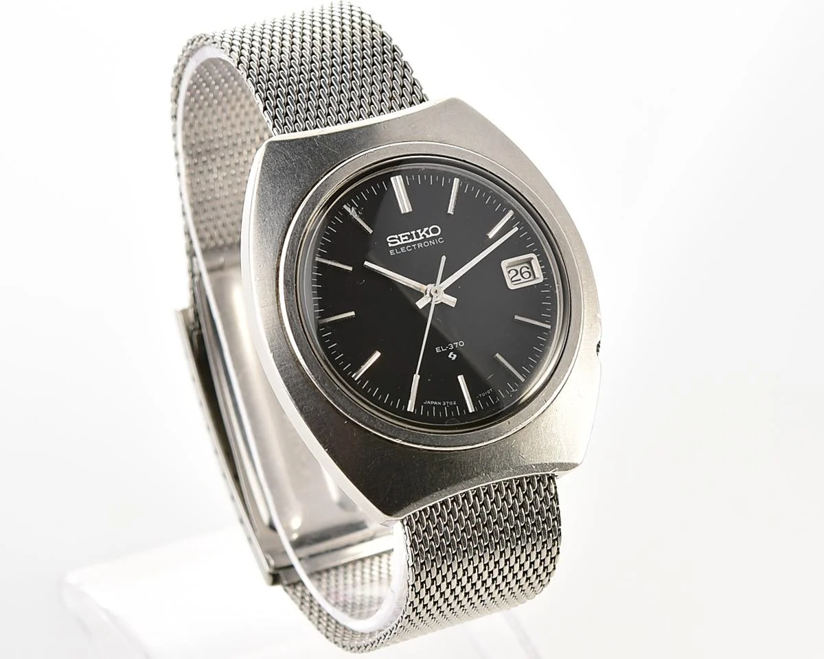 Vintage Seiko EL-370 Electronic - Transitional Electro-Mechanical watch from March 1971