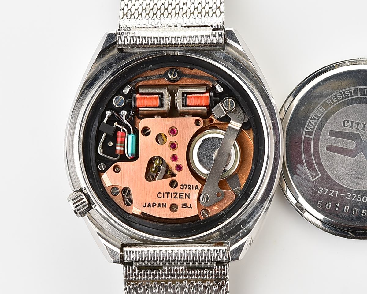 Vintage Citizen Hisonic Tuning Fork – Teal Sunburst Dial from January 1975