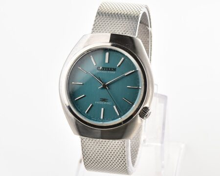 Vintage Citizen Hisonic Tuning Fork – Teal Sunburst Dial from January 1975