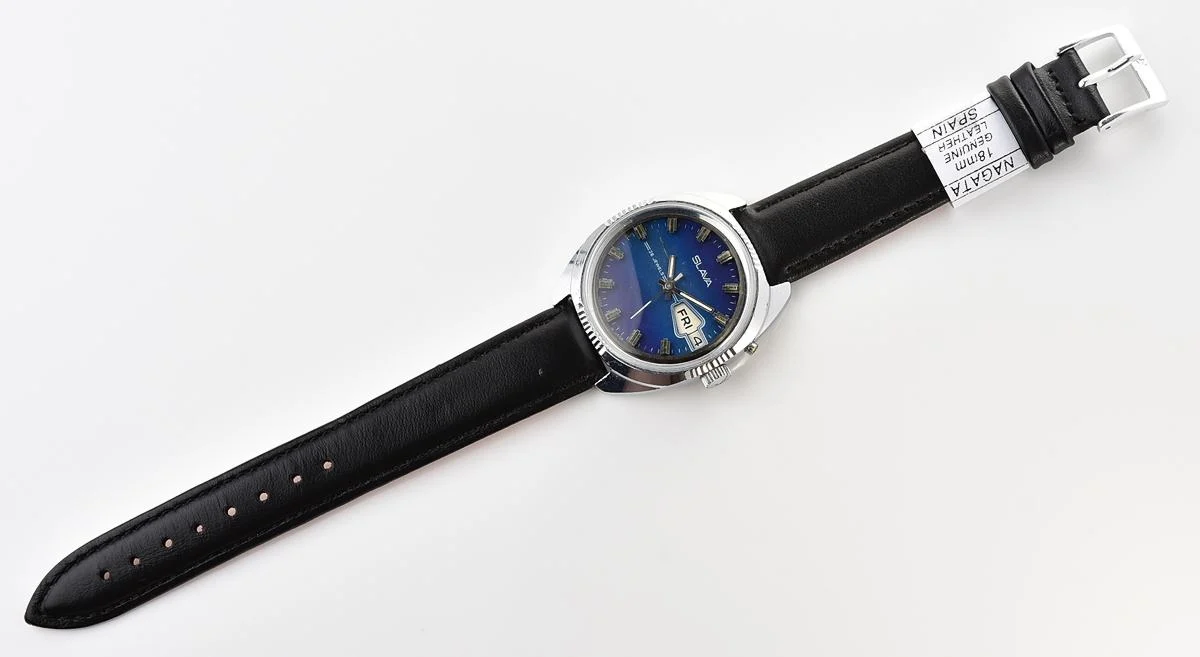 Slava vintage Soviet mechanical wristwatch