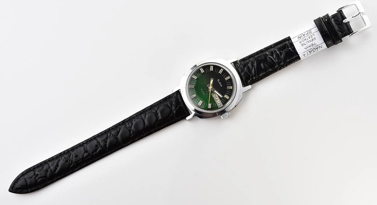 Slava Soviet mechanical wristwatch