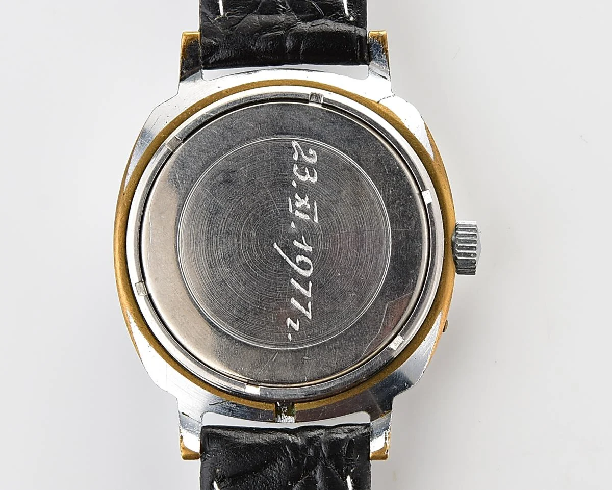 Slava Soviet mechanical wristwatch