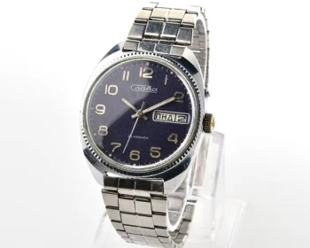 Slava vintage Soviet mechanical wristwatch