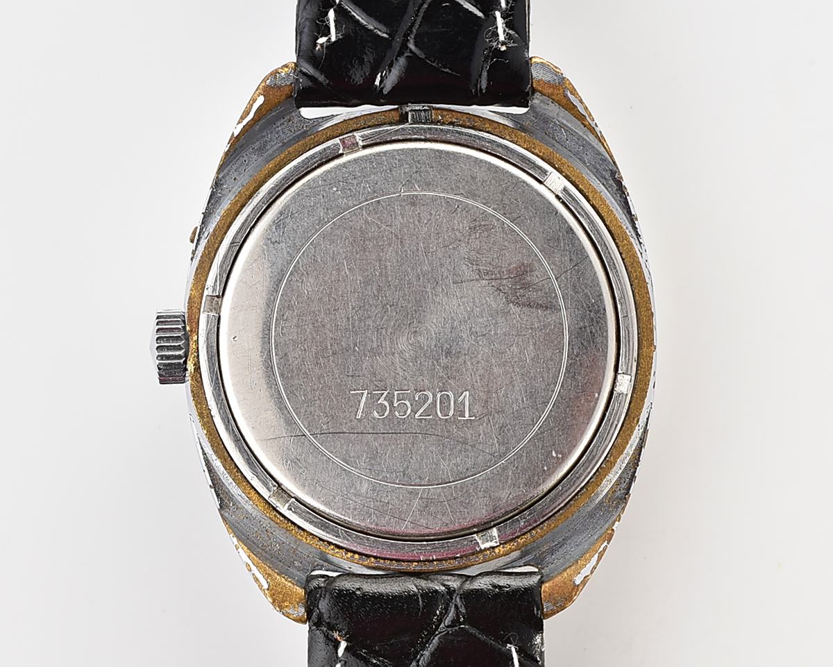 Large soviet mechanical Slava vintage wristwatch