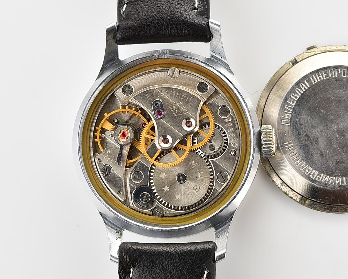 Vintage soviet SPORTIVNIE mechanical watch from the 1950s