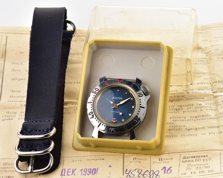 TIME CAPSULE: Vostok Commander’s Junior mechanical watch – New Old Stock(NOS)!