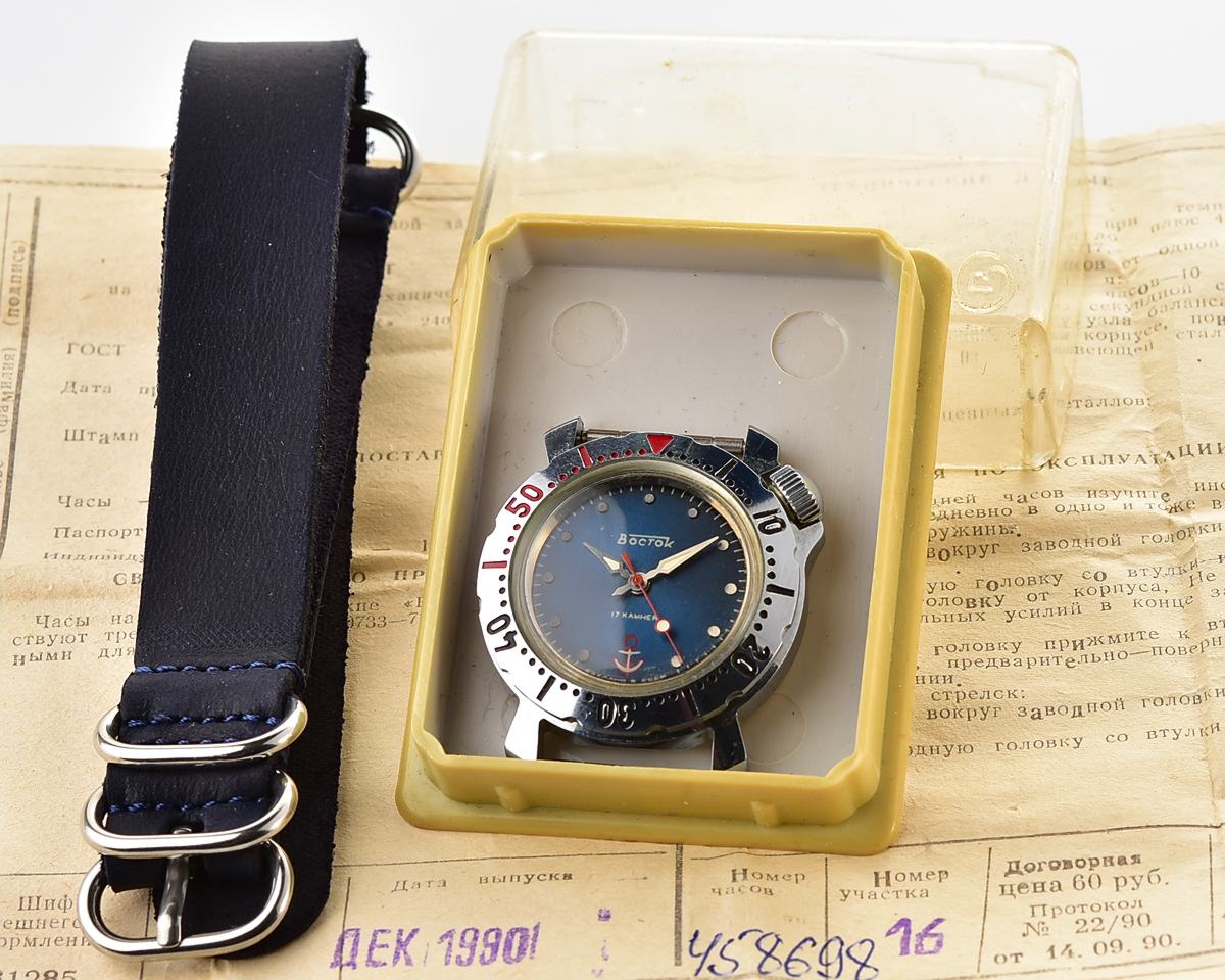TIME CAPSULE: Vostok Commander’s Junior mechanical watch – New Old Stock(NOS)!