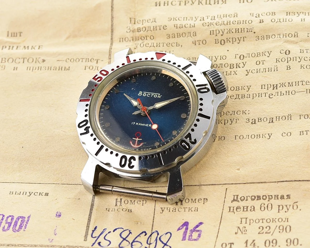 TIME CAPSULE: Vostok Commander’s Junior mechanical watch – New Old Stock (NOS)!