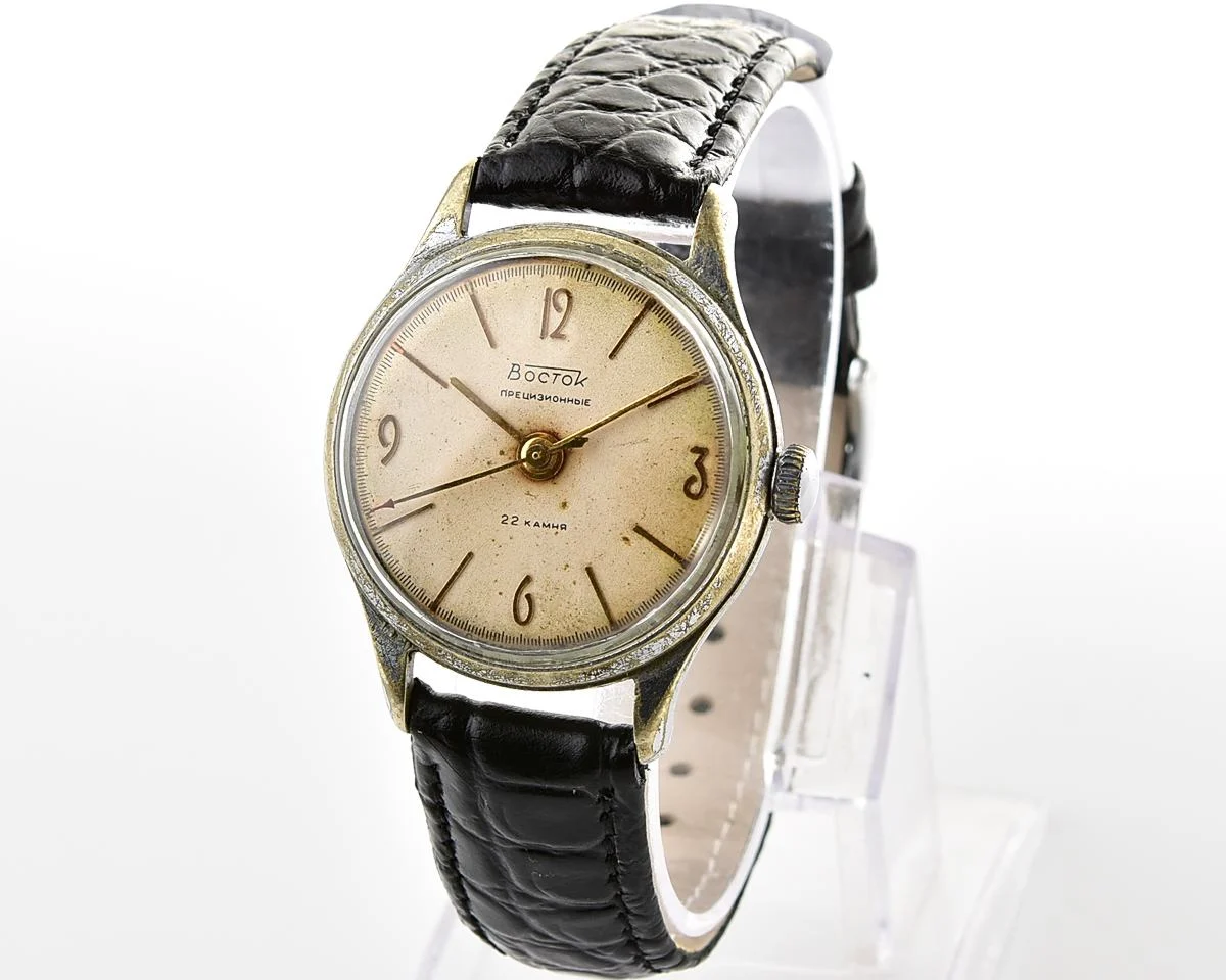 Original Soviet Wostok (Vostok) mechanical wrist watch, early domestic version!
