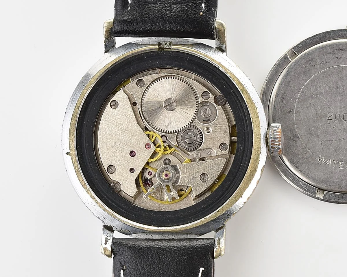 Uncommon Soviet Wostok (Vostok) mechanical wristwatch with intricate dial