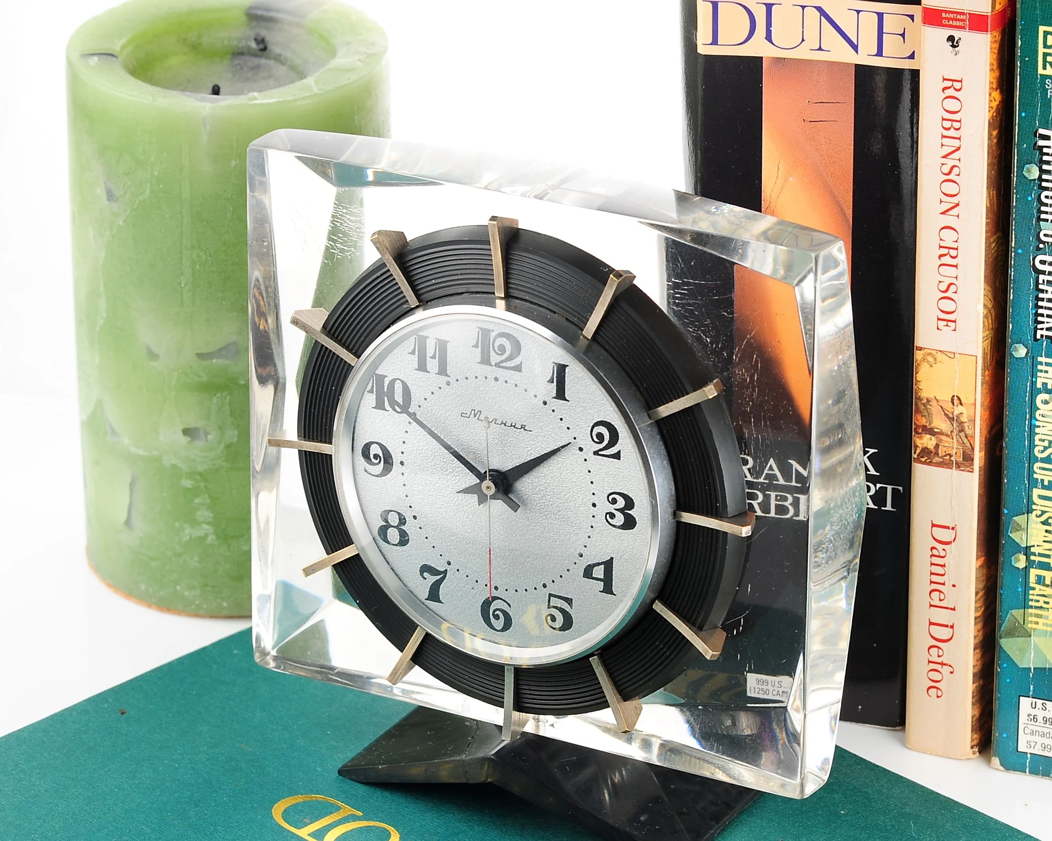 watch Molnija clear block table clock 18090-SCS_9777