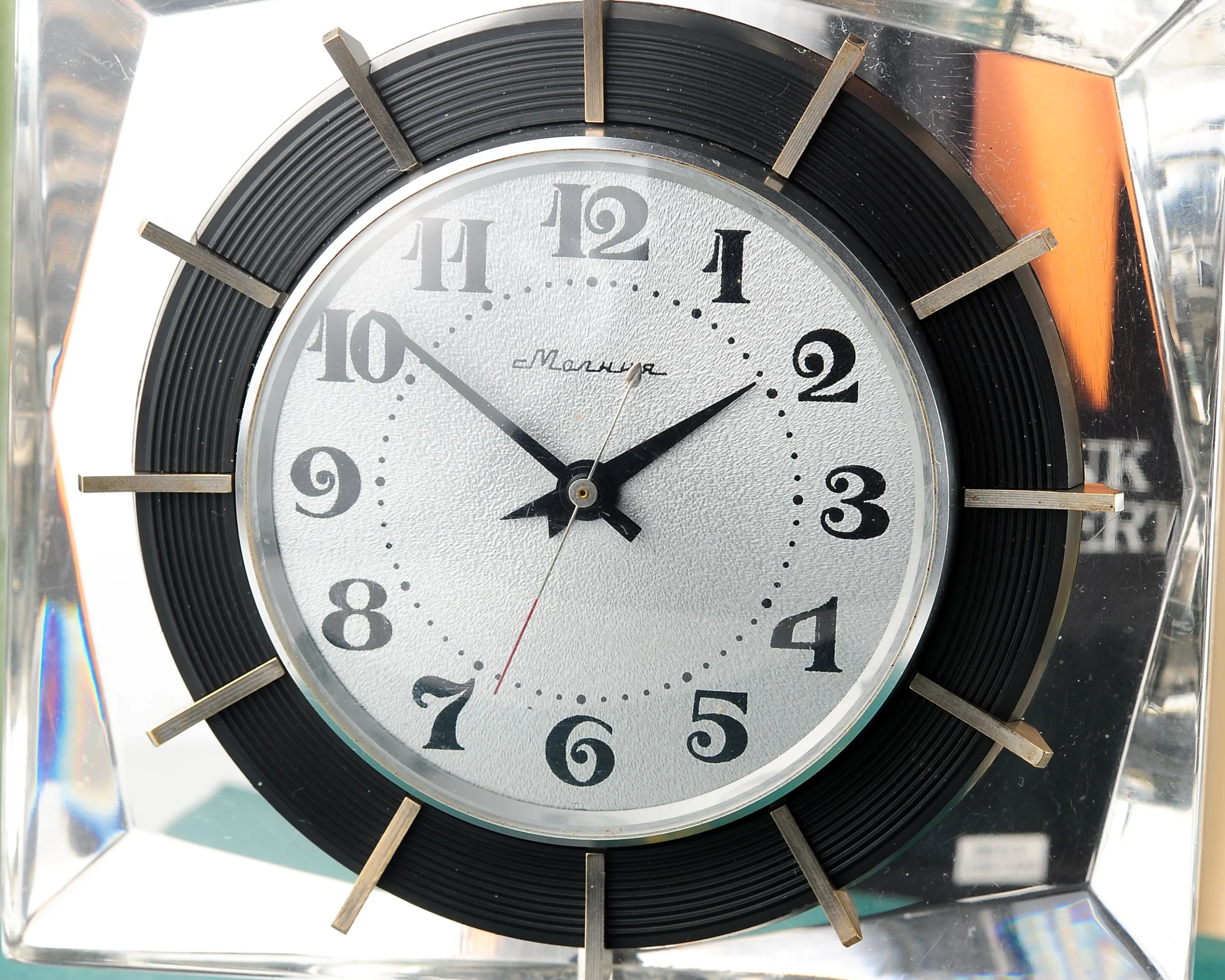 watch Molnija clear block table clock 18090-SCS_9785