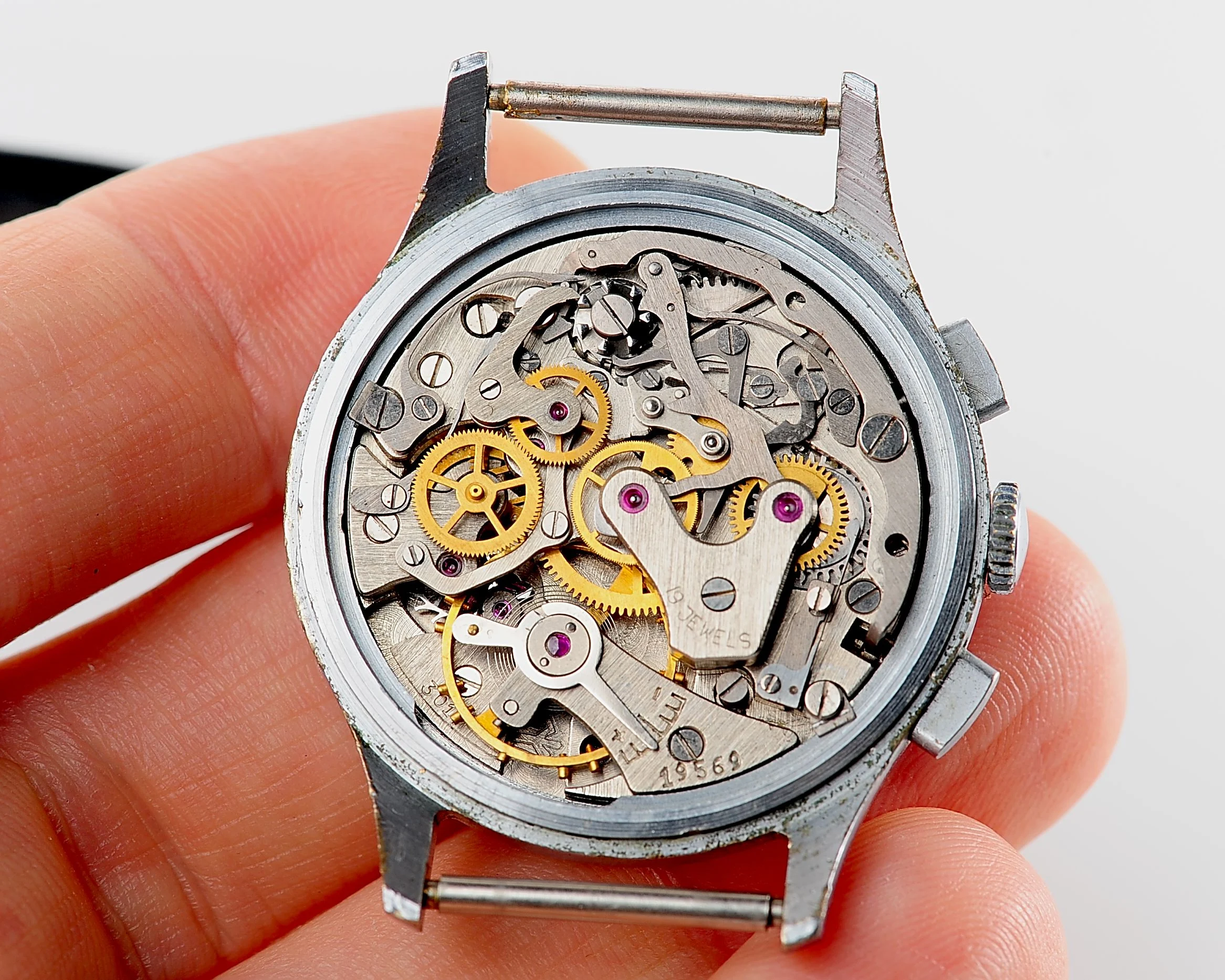 Rare: Poljot 3017 "Strela" chronograph chronometer mechanical watch