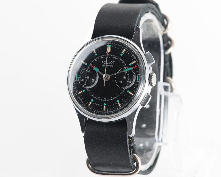 RARE: POLJOT 3017 "Strela" chronograph chronometer mechanical watch