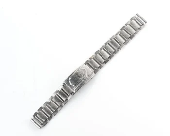 Vintage Soviet ornate stainless steel 14mm watch bracelet - USSR Offers(peace)