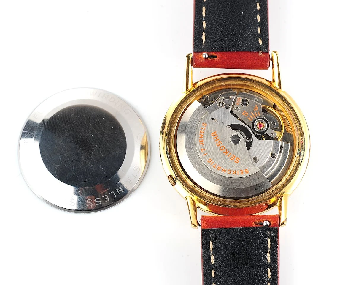 Seiko Seikomatic Diashock 17 jewels vintage automatic mechanical watch from September 1960