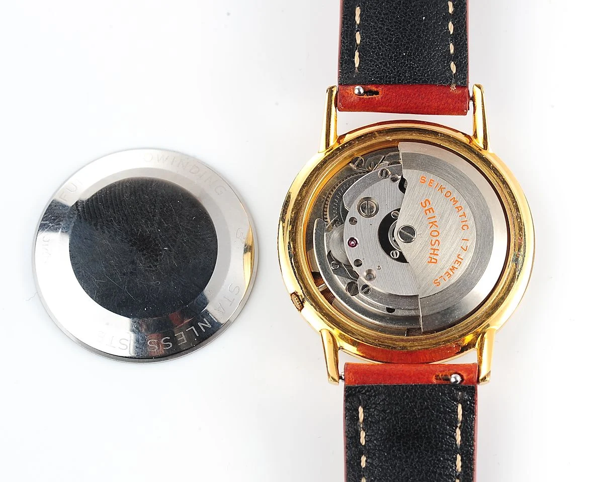 Seiko Seikomatic Diashock 17 jewels vintage automatic mechanical watch from September 1960