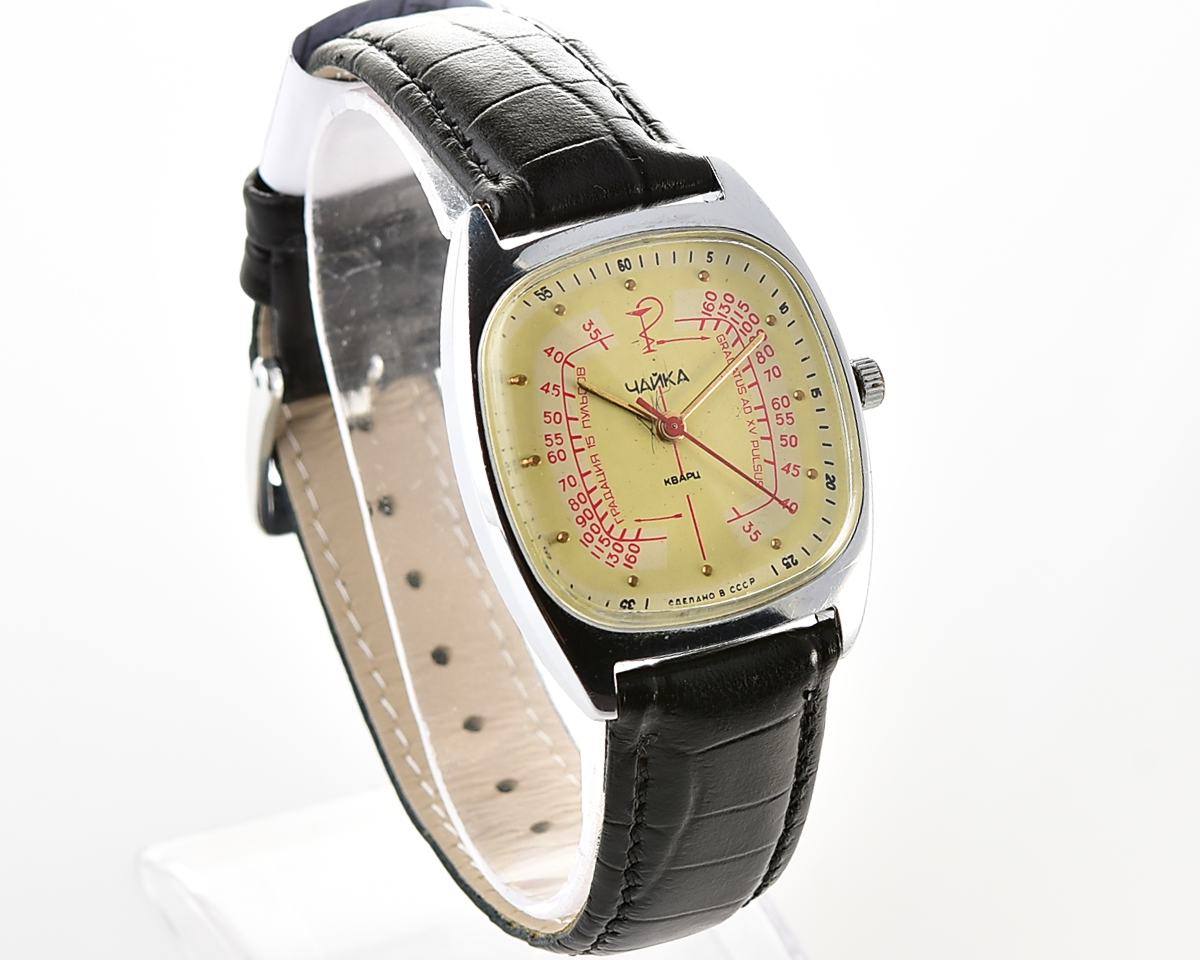Automatic medical CHAIKA Medicine quartz watch with pulse scale!