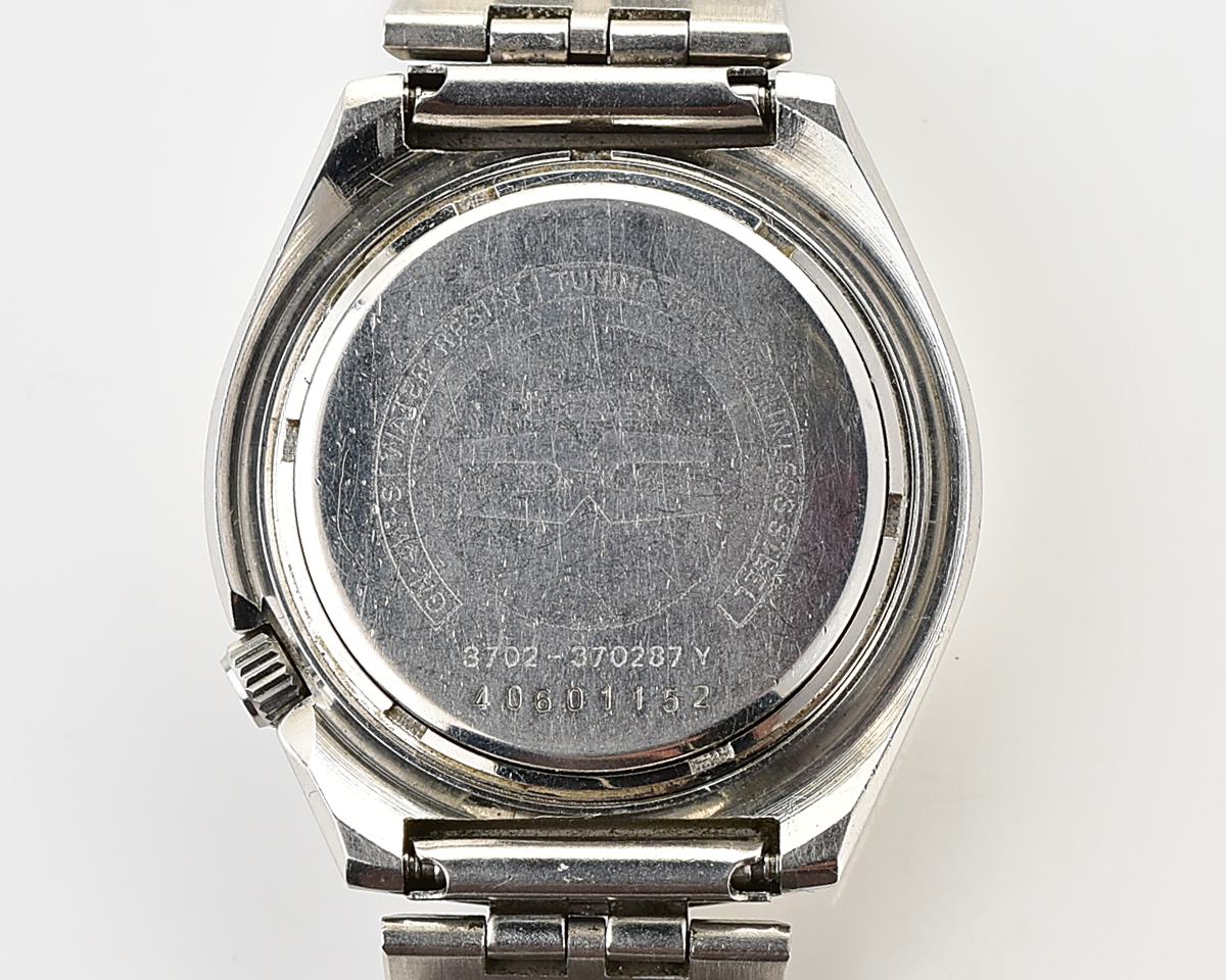 Vintage Citizen Hisonic Tuning Fork – Blue Sunburst Day-Date from 1973