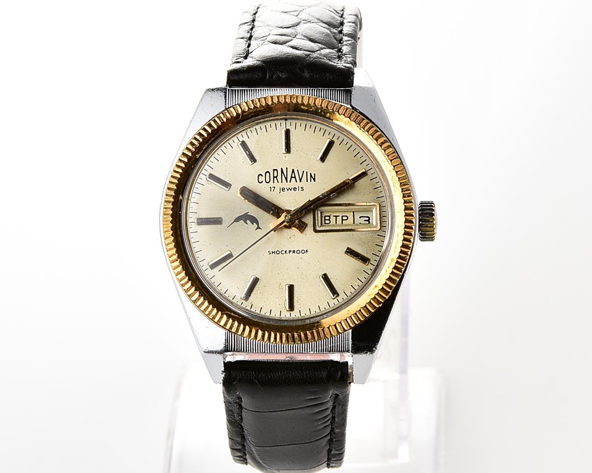 RAKETA-Cornavin vintage mechanical wristwatch