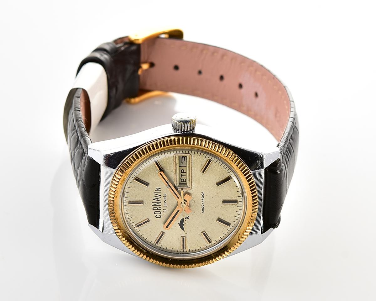 RAKETA-Cornavin vintage mechanical wristwatch