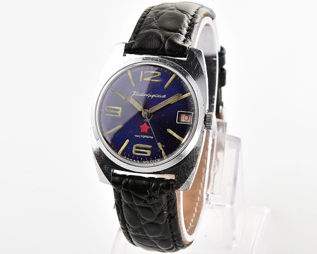 Soviet Vostok Komandirskie mechanical watch - Zakaz MO CCCP!