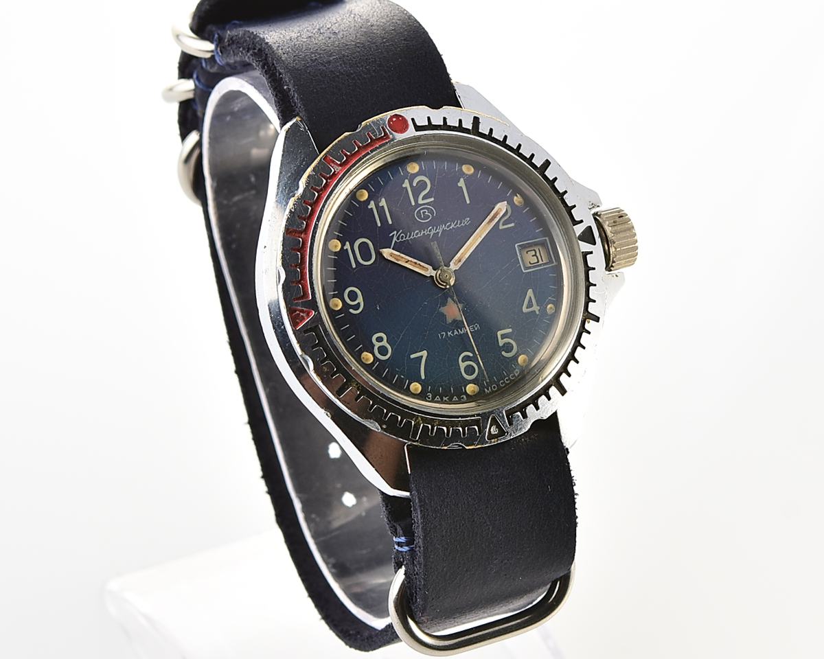 Soviet Vostok Komandirskie limited series watch - "Zakaz MO CCCP"!
