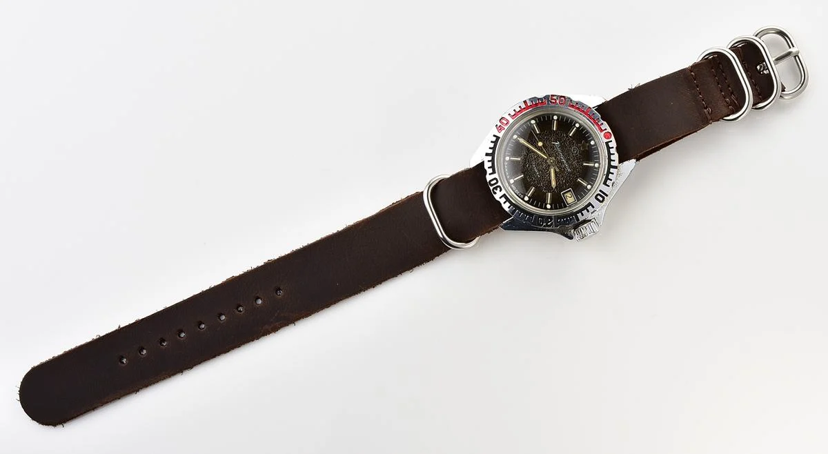 Vostok Komandirskie "Zakaz MO CCCP" limited series watch - rare duo-tone dial!