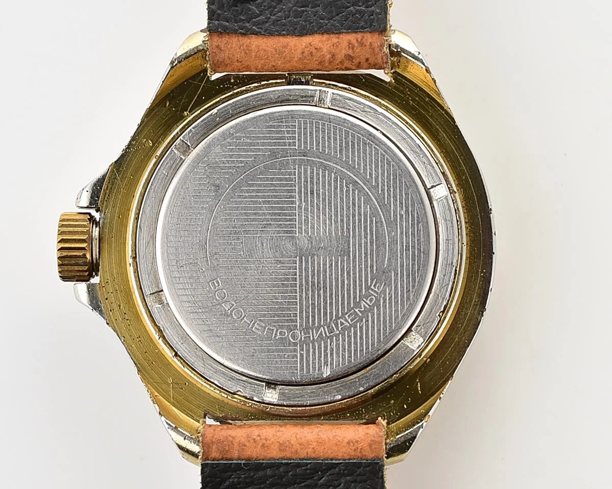 Vostok Komandirskie Tank mechanical wristwatch